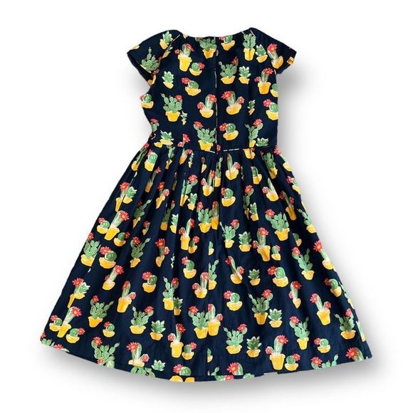 Emilyandfin Catcus Print Dress Size Medium - Picture 4 of 6